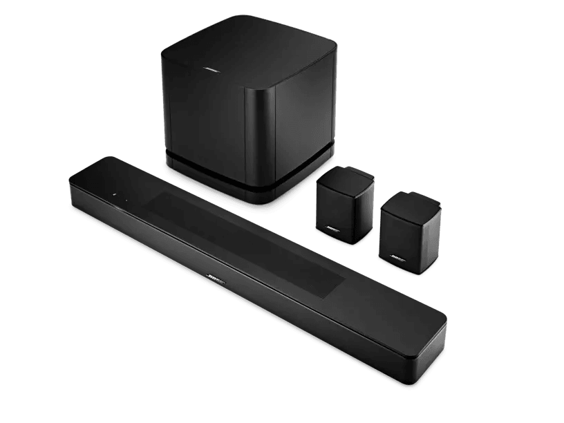 Bose Smart Soundbar + Bass Module 500 + Surround Speakers