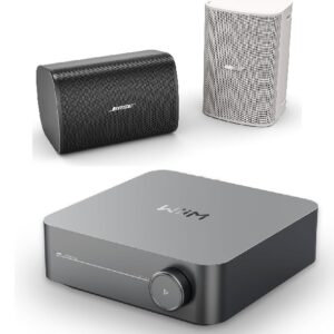 Bose DM5SE + Wiim Vibelink Amp with Wiim Pro Streamer + Audio-Technica Turntable - Thumbnail Image 1