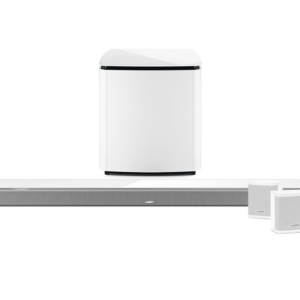 Soundbar Bass and surrounds White